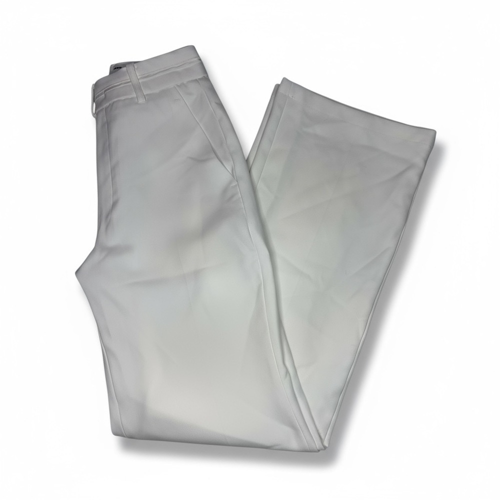 MOTF Cream Tailored‎ Straight-Leg Pants | XS